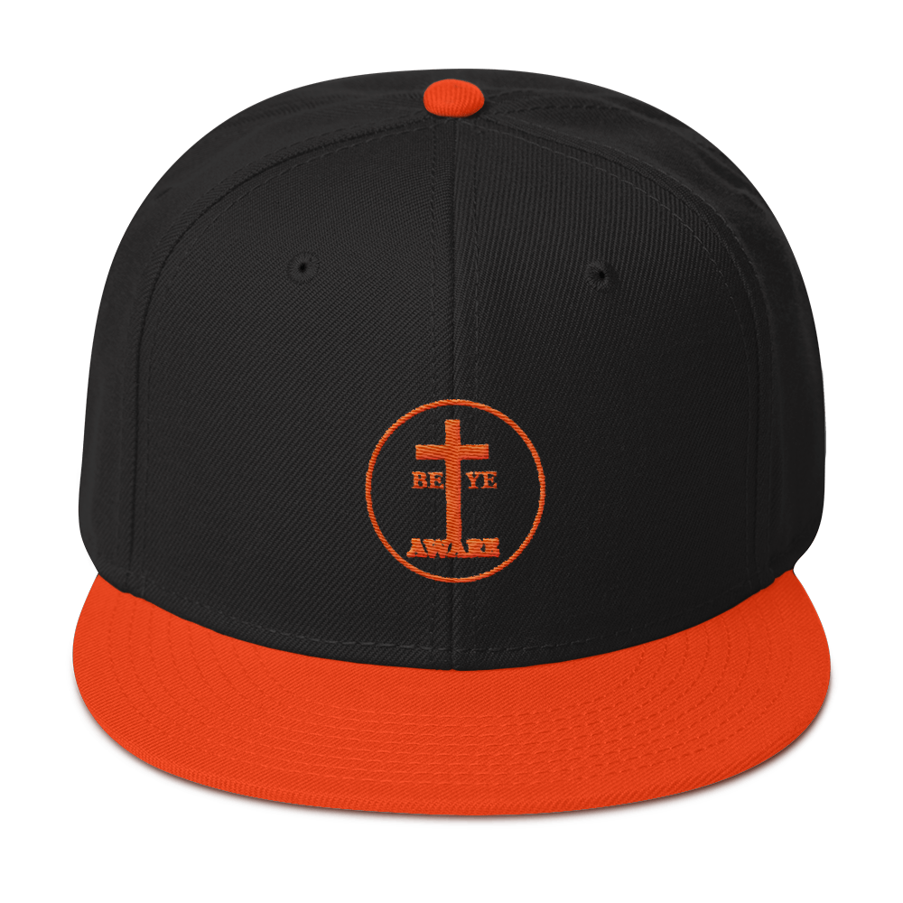 Be Ye AWARE Unisex Snapback Hats - Be Ye AWARE Clothing