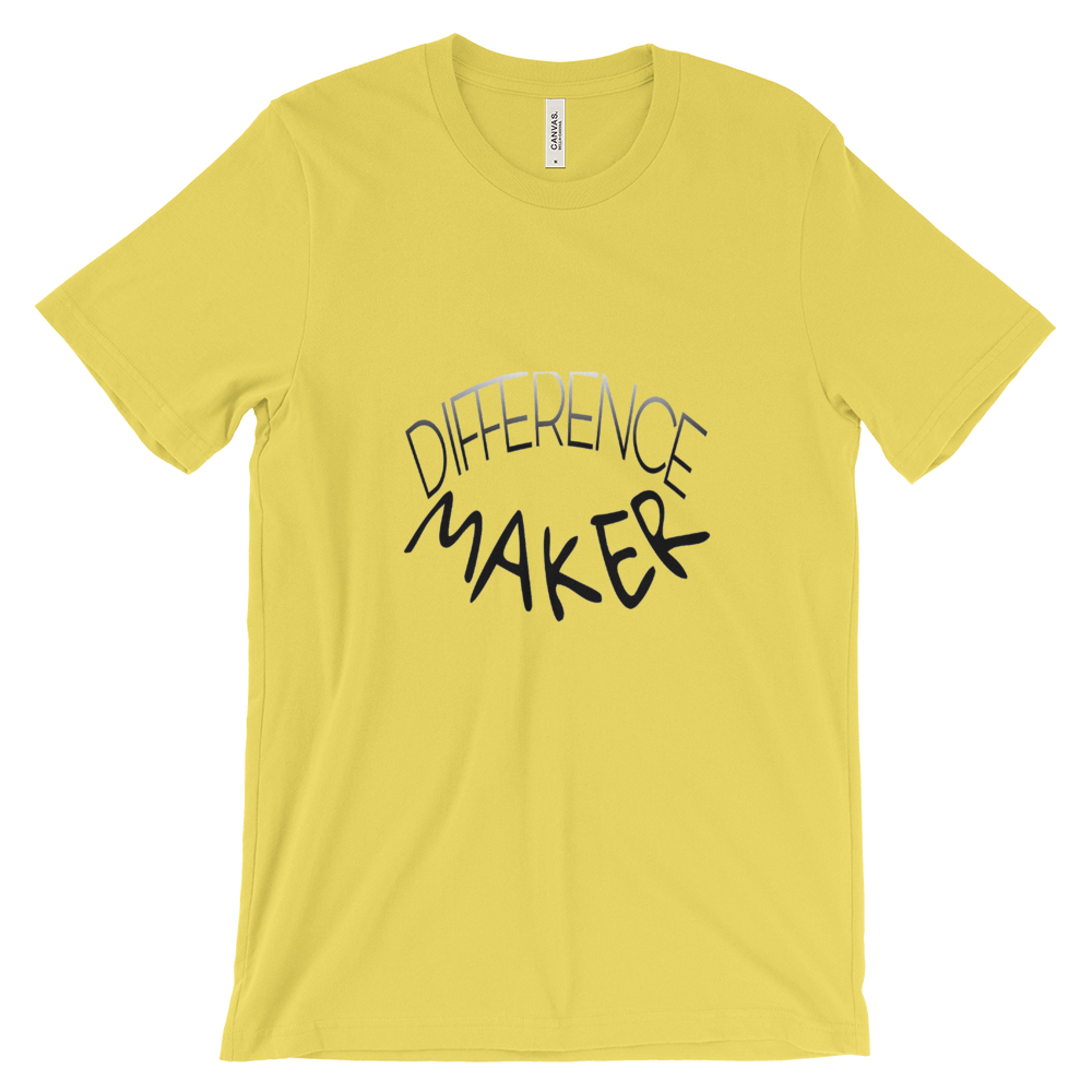 Difference Maker Tees - Men/Unisex - Be Ye AWARE Clothing