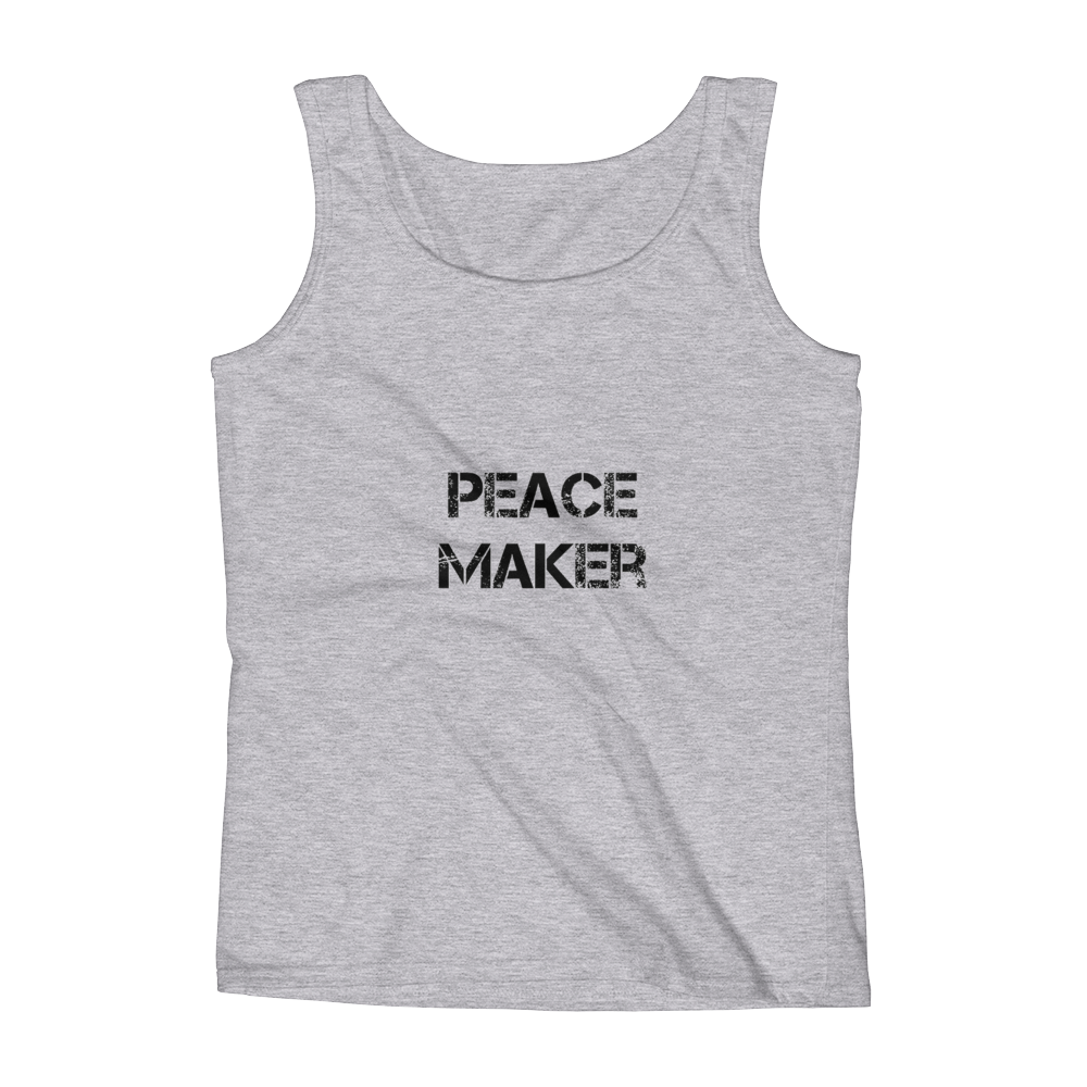 Peace Maker Ladies Tanks - Be Ye AWARE Clothing