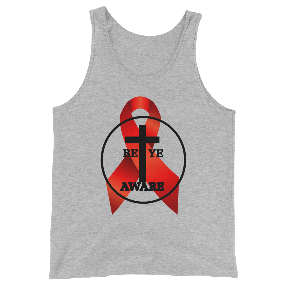 HIV/AIDS Awareness - Men's/Unisex Tanks - Be Ye AWARE Clothing