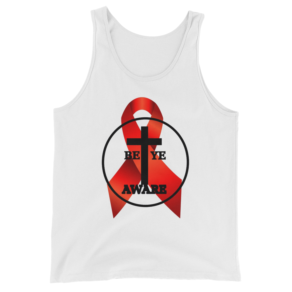 HIV/AIDS Awareness - Men's/Unisex Tanks - Be Ye AWARE Clothing