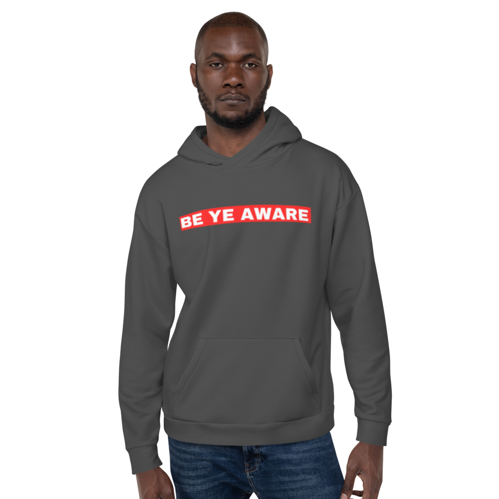 BYA4 Red Stripe Men's/Unisex Classic Hoodies