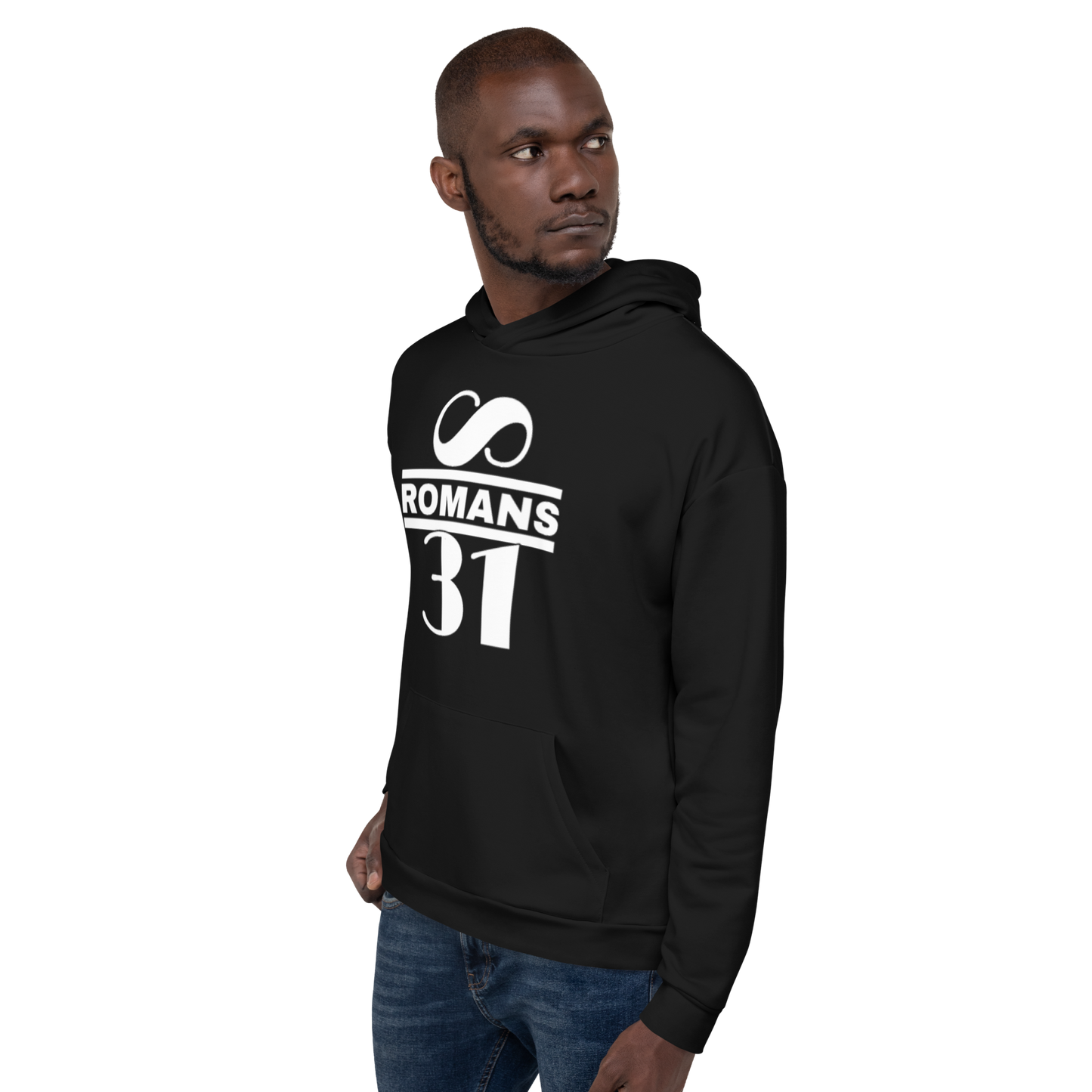 Romans 8:31 Men's/Unisex Hoodie
