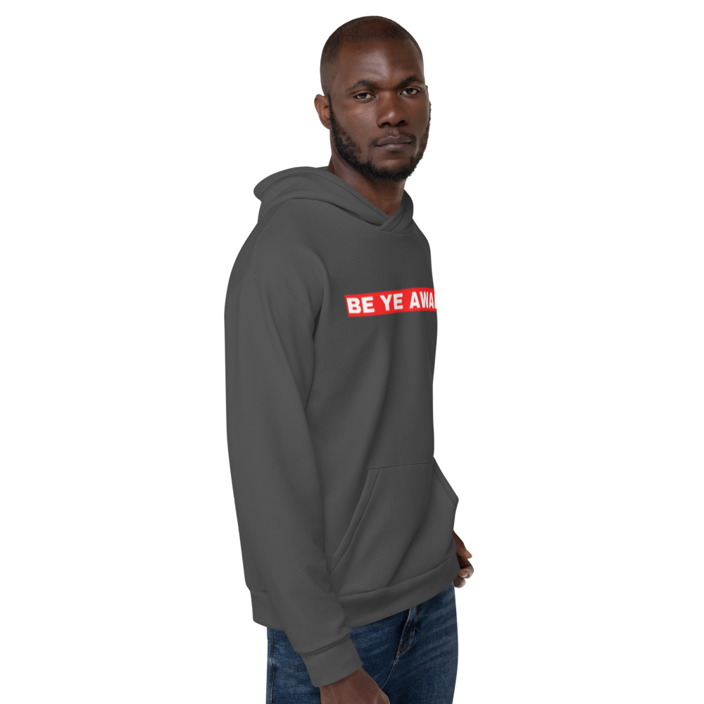 BYA4 Red Stripe Men's/Unisex Classic Hoodies
