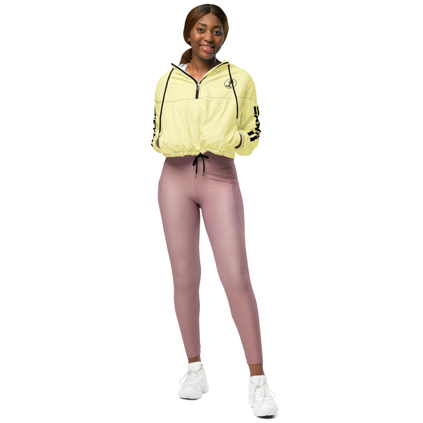 Be Ye AWARE AS Ladies Cropped Windbreakers