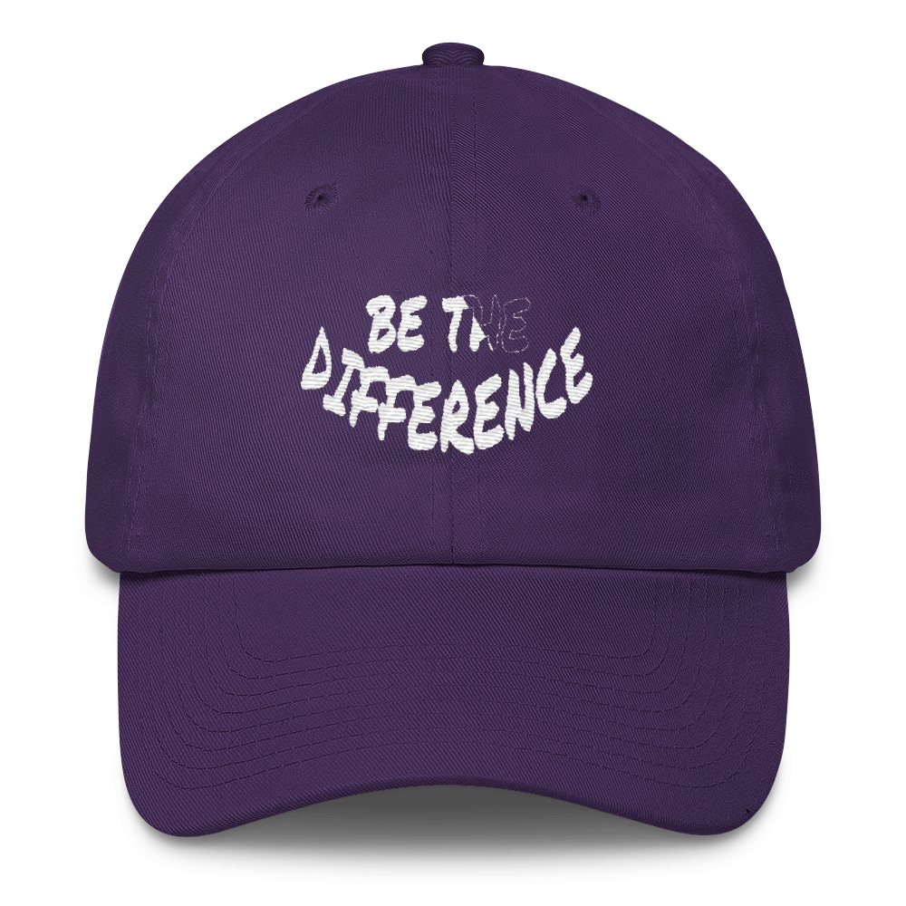 Be the Difference Dad Caps - Be Ye AWARE Clothing
