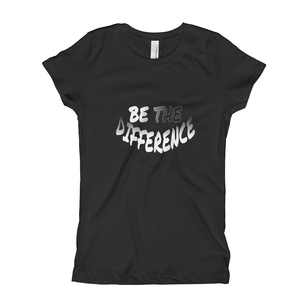 Be the Difference Girl's T-Shirts - Be Ye AWARE Clothing