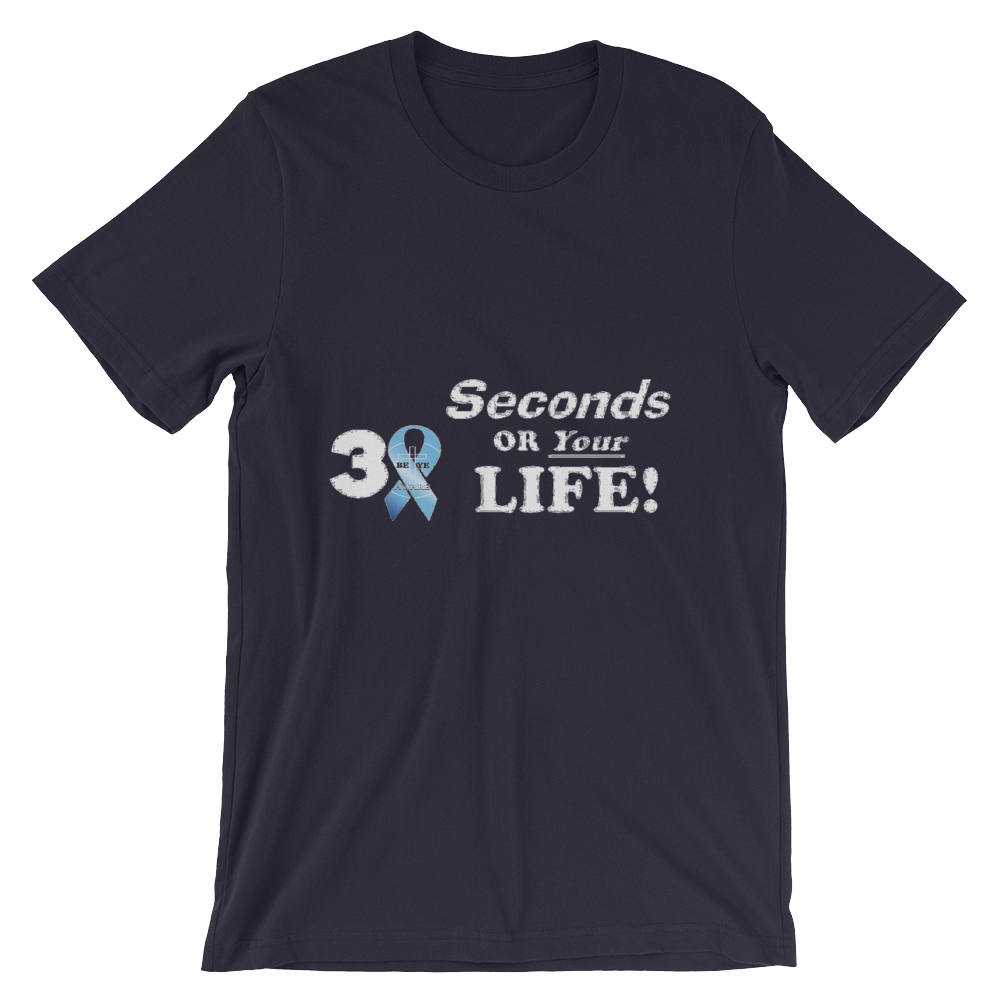 PCA 30 Secs or Life Tees - Men - Be Ye AWARE Clothing