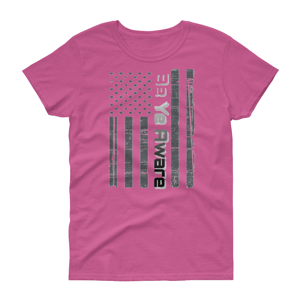 Old Glory Ladies' Tees - Be Ye AWARE Clothing