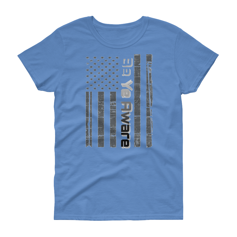 Old Glory Ladies' Tees - Be Ye AWARE Clothing