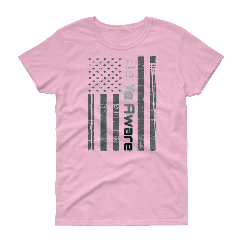 Old Glory Ladies' Tees - Be Ye AWARE Clothing