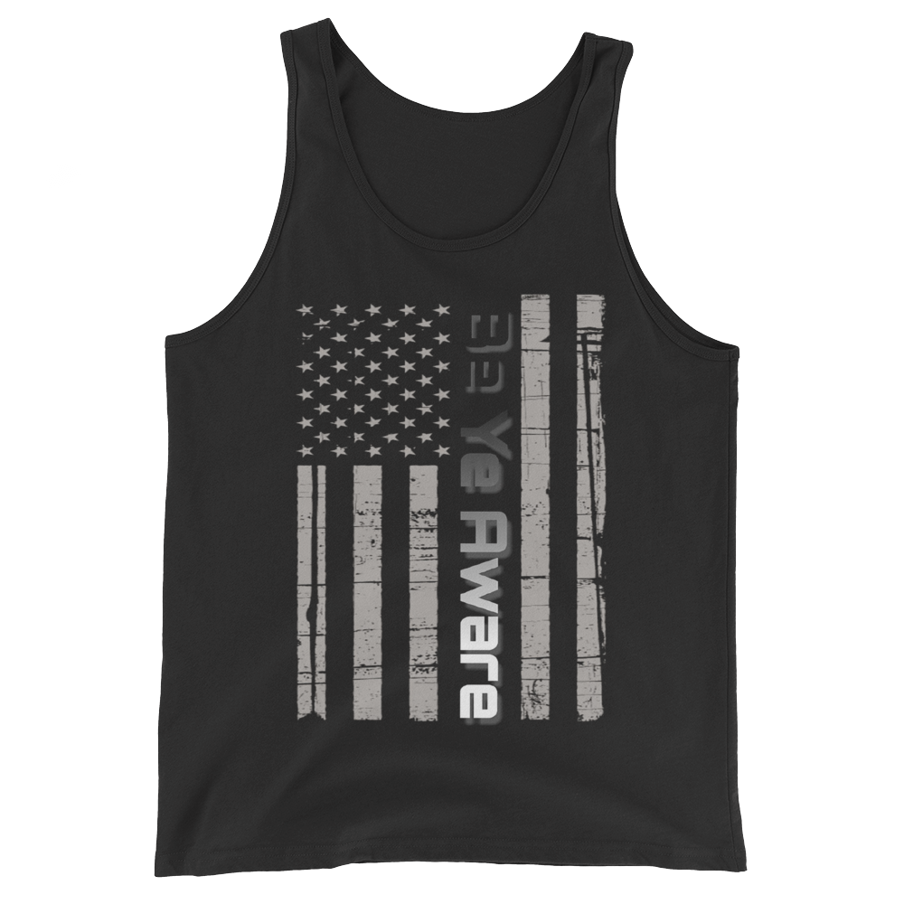 Old Glory - Men's/Unisex Tanks - Be Ye AWARE Clothing