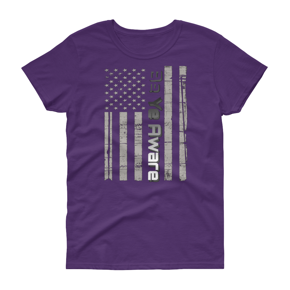 Old Glory Ladies' Tees - Be Ye AWARE Clothing