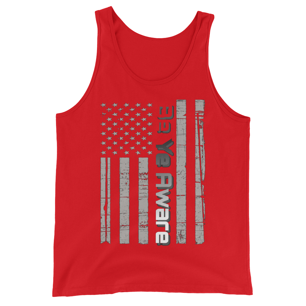 Old Glory - Men's/Unisex Tanks - Be Ye AWARE Clothing