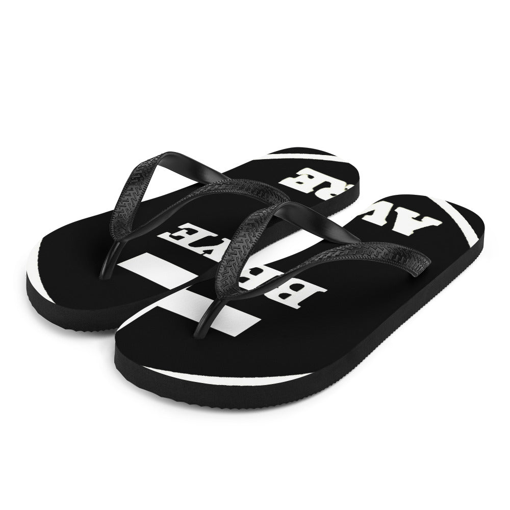 Be Ye AWARE Unisex Flip-Flops