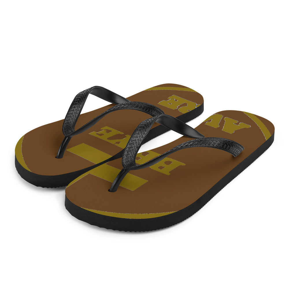 Be Ye AWARE Unisex Flip-Flops