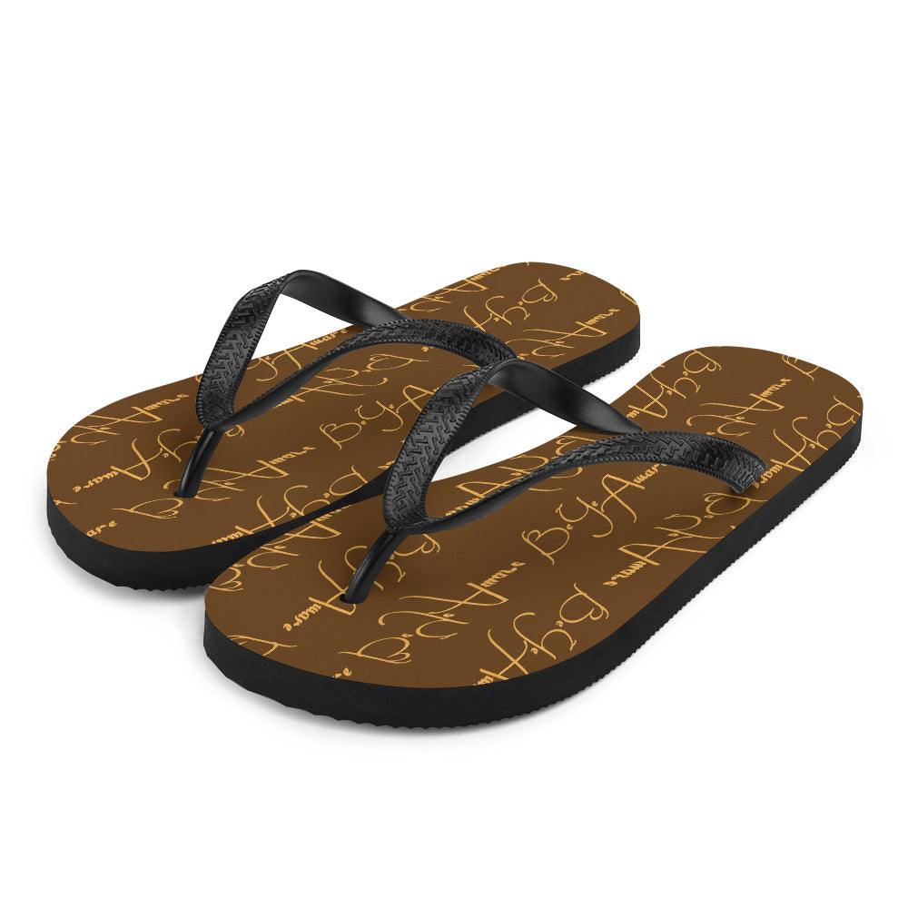 Be Ye AWARE's Classics Unisex Flip-Flops
