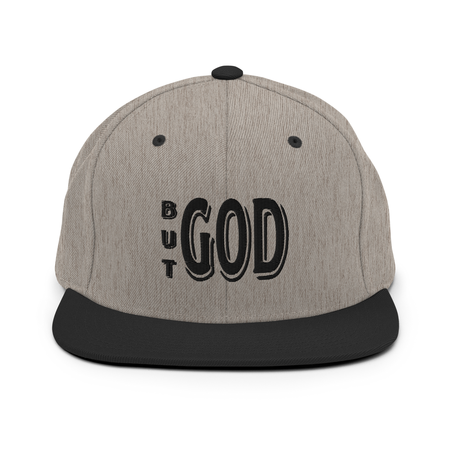But GOD Unisex Snapback Hats