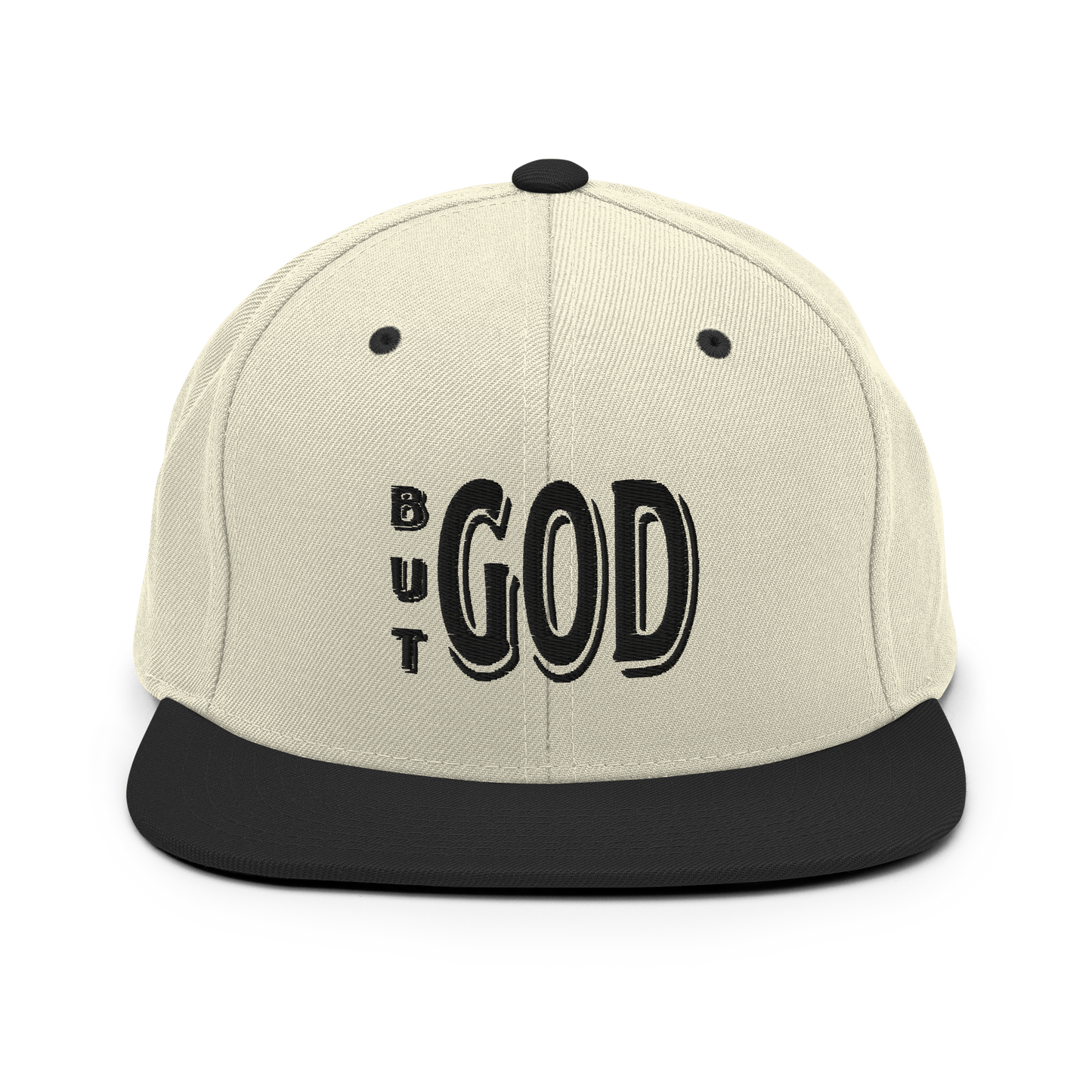 But GOD Unisex Snapback Hats
