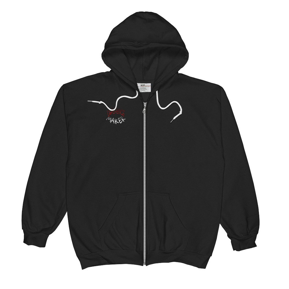Difference Maker Men/Unisex Zip Hoodies - Be Ye AWARE Clothing