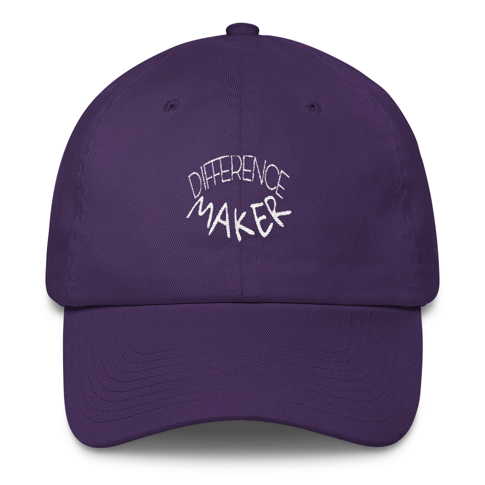 Difference Maker Dad Caps - Be Ye AWARE Clothing