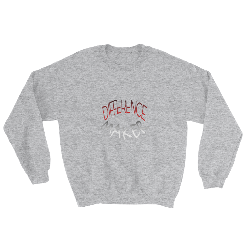 Difference Maker Men/Unisex Sweatshirts - Be Ye AWARE Clothing