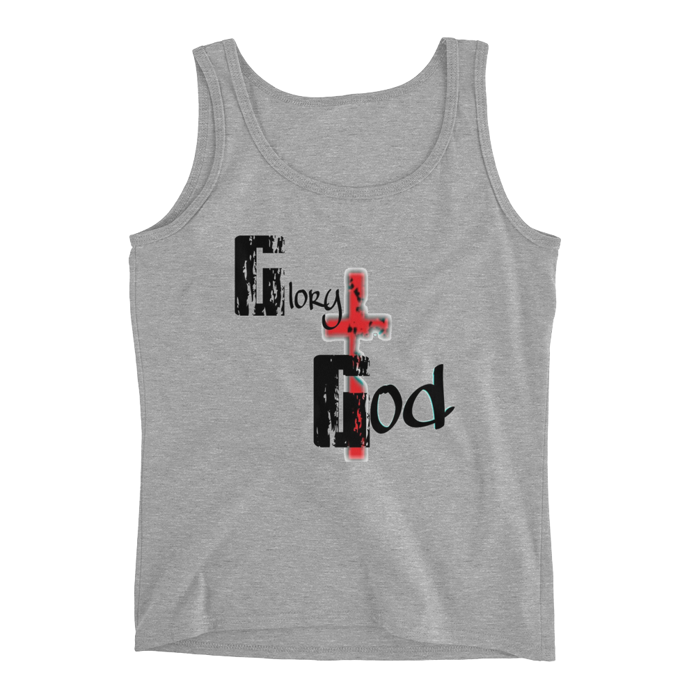 Glory to God Ladies' Tanks - Be Ye AWARE Clothing