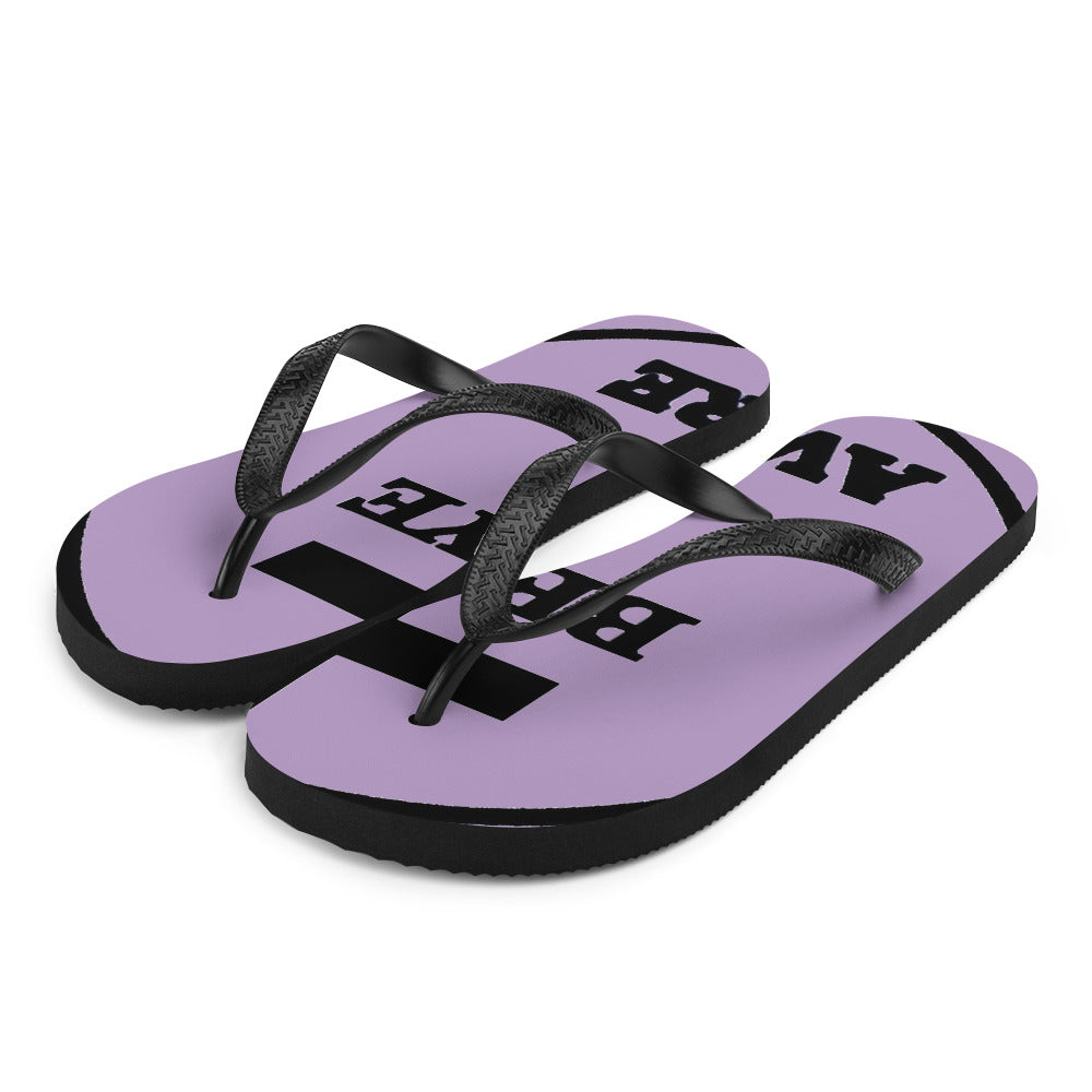 Be Ye AWARE Unisex Flip-Flops