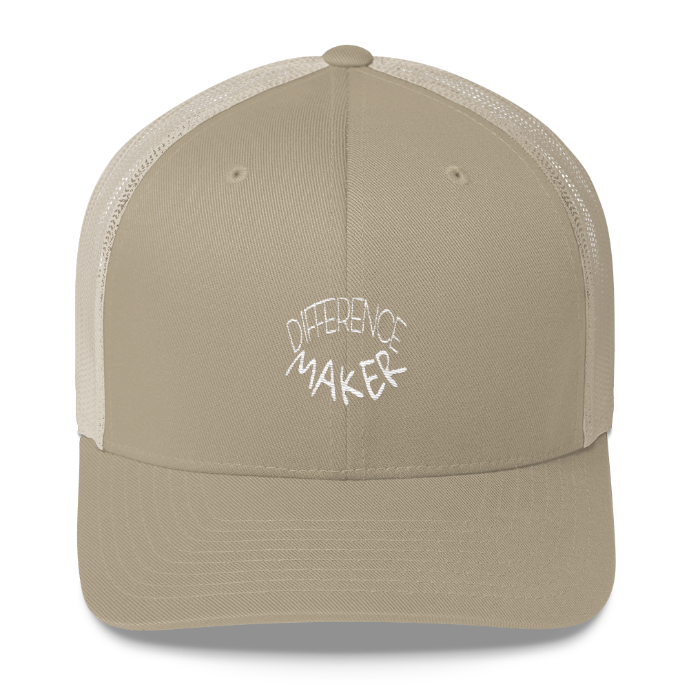 Difference Maker Trucker Caps - Be Ye AWARE Clothing