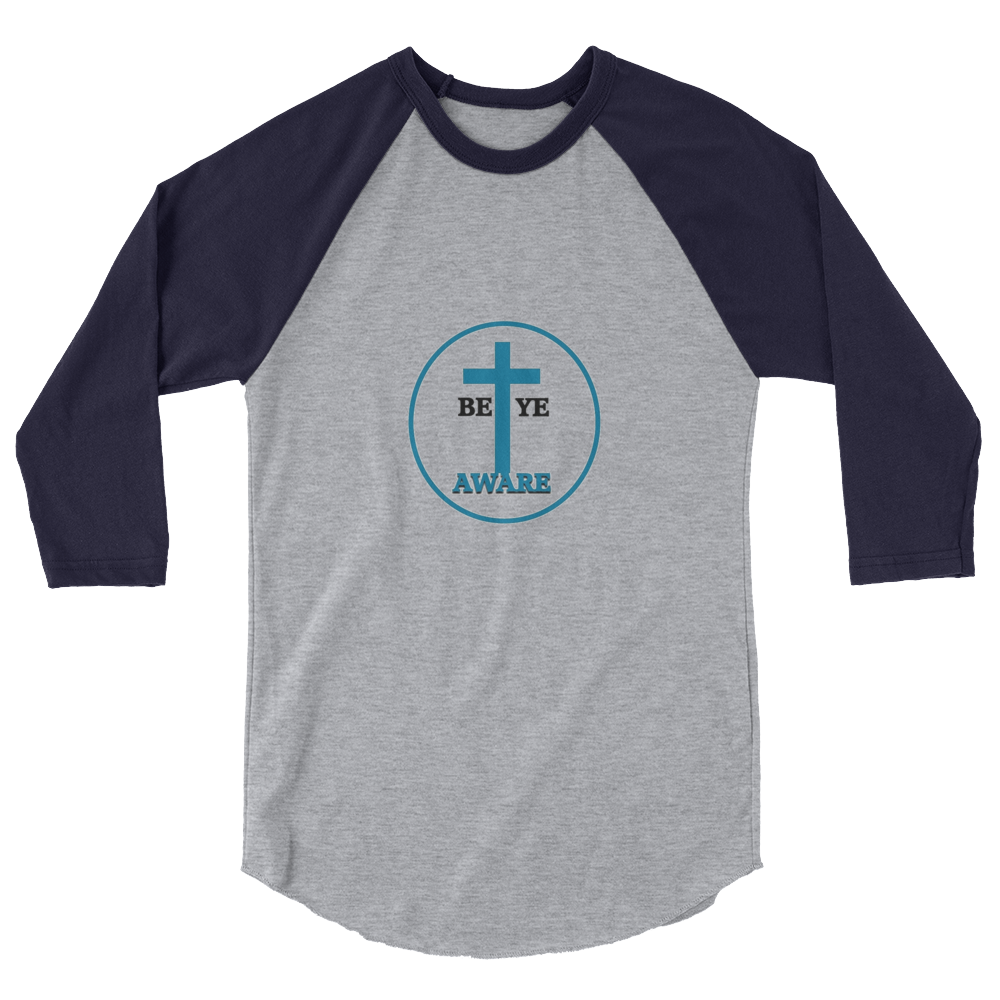 Be Ye AWARE Men/Unisex Baseball Tees - Be Ye AWARE Clothing