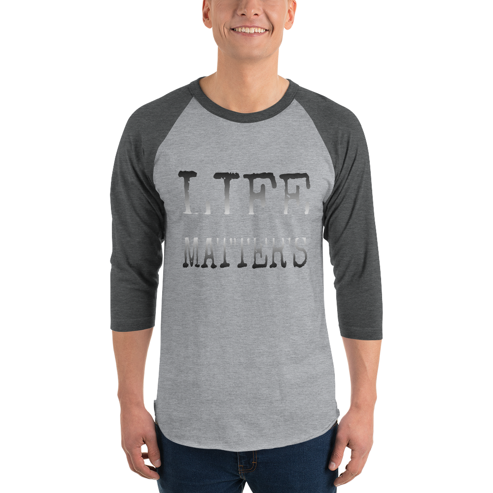 Life Matters Men/Unisex Baseball Tees