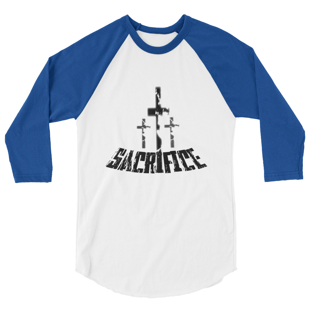 Sacrifice Men/Unisex Baseball Tees - Be Ye AWARE Clothing