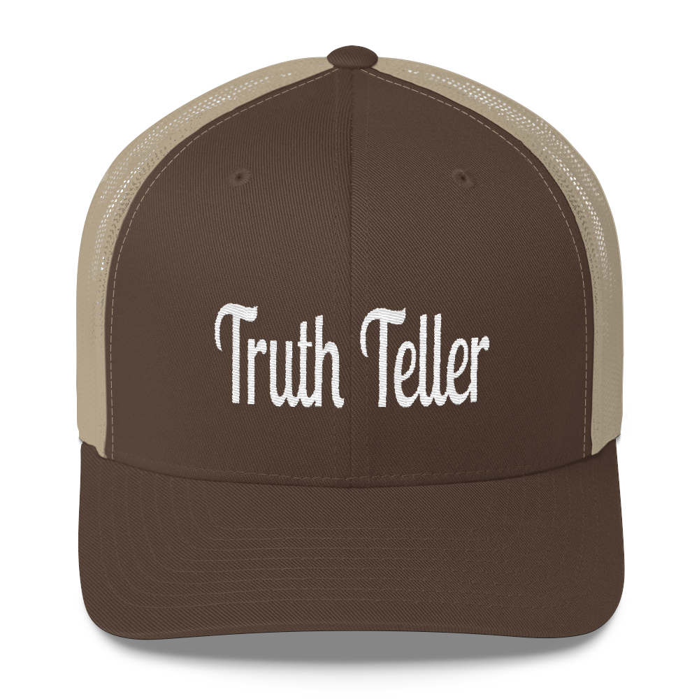 Truth Teller Trucker Caps - Be Ye AWARE Clothing