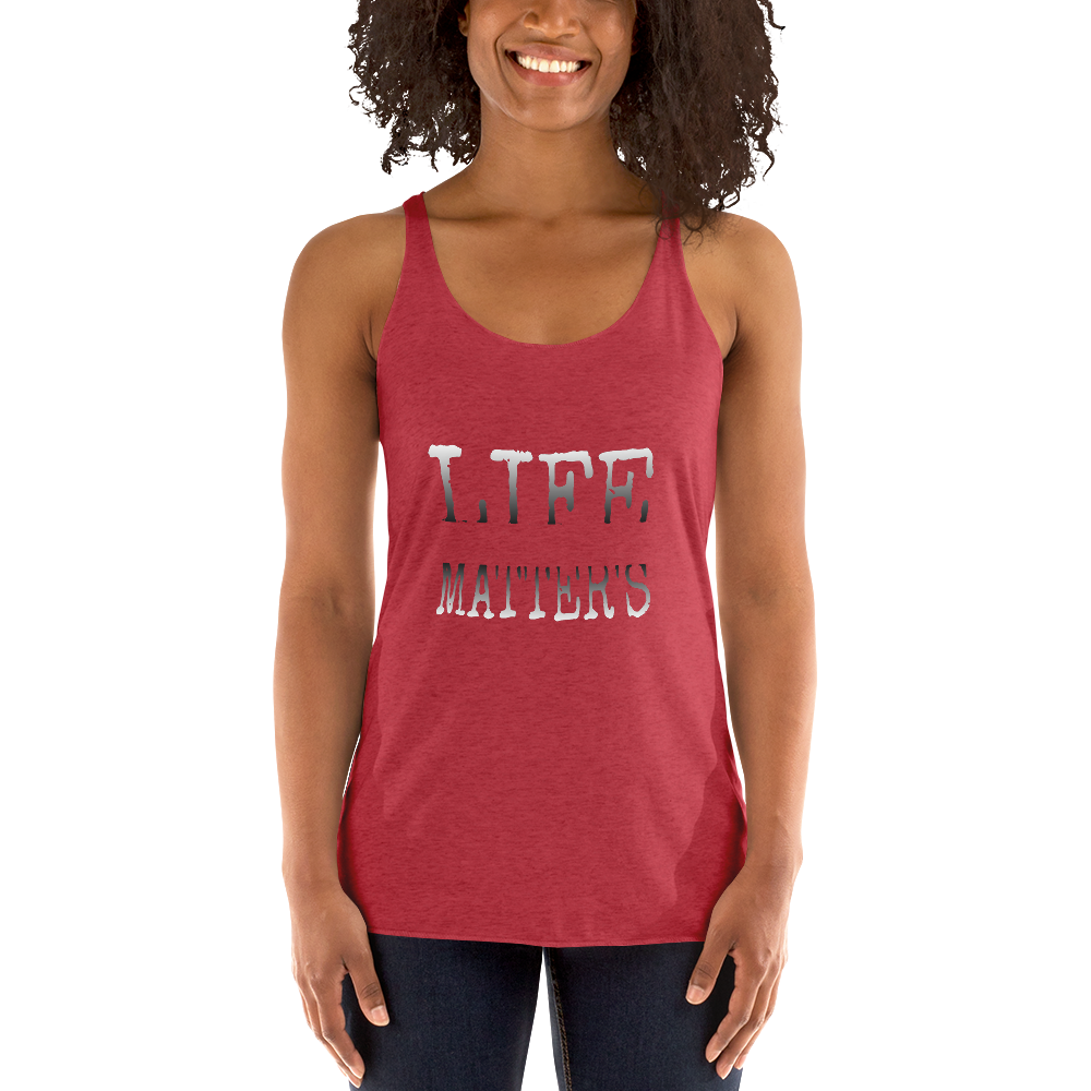 Life Matters Ladies Racerback Tanks