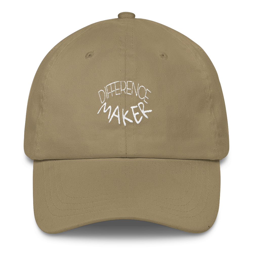 Difference Maker Dad Caps - Be Ye AWARE Clothing