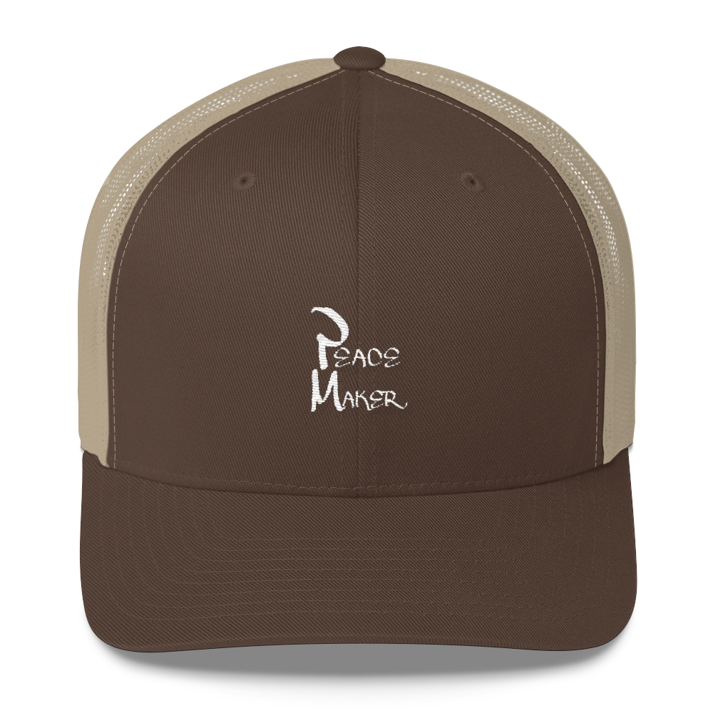 Peace Maker Trucker Caps - Be Ye AWARE Clothing