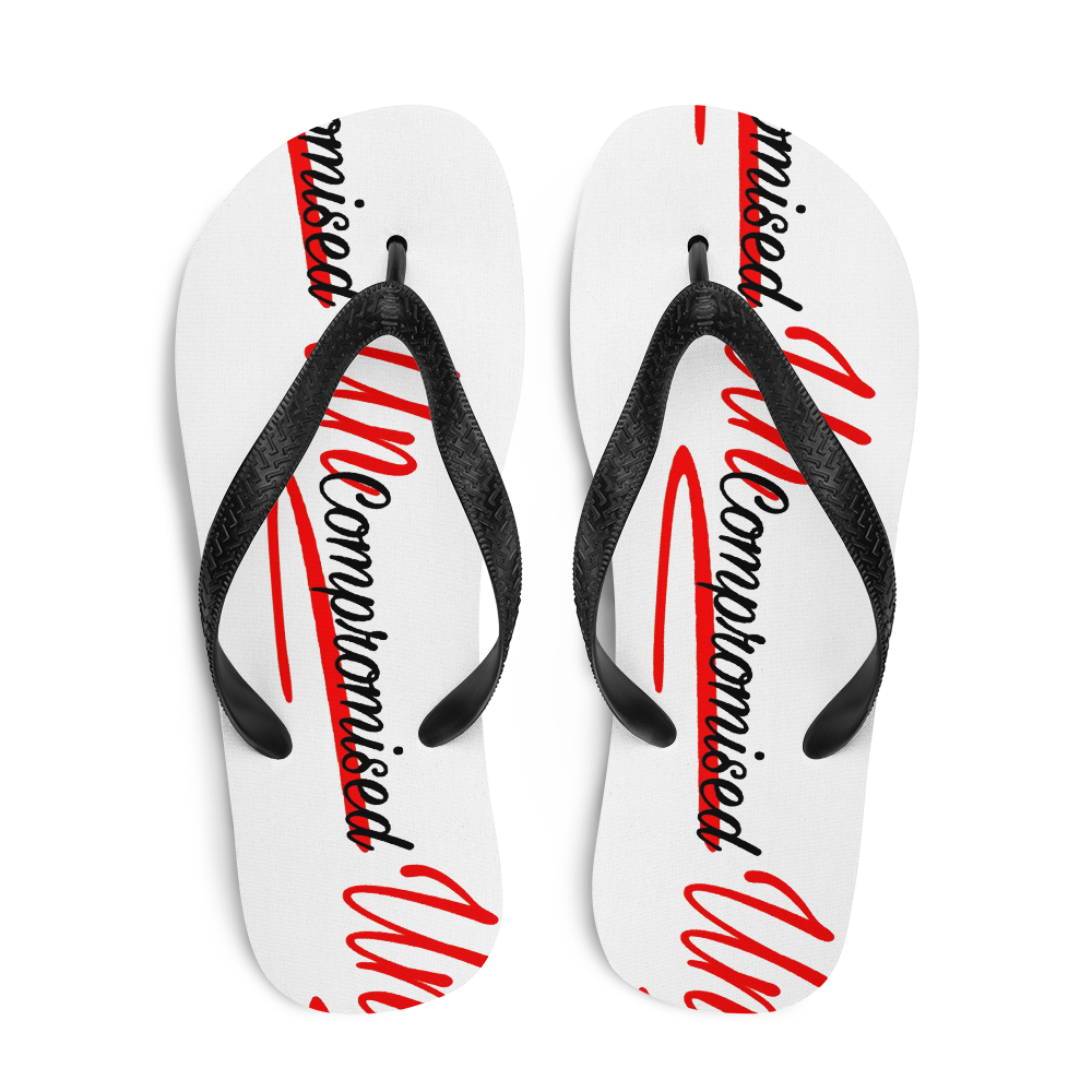 Uncompromised Unisex Flip-Flops