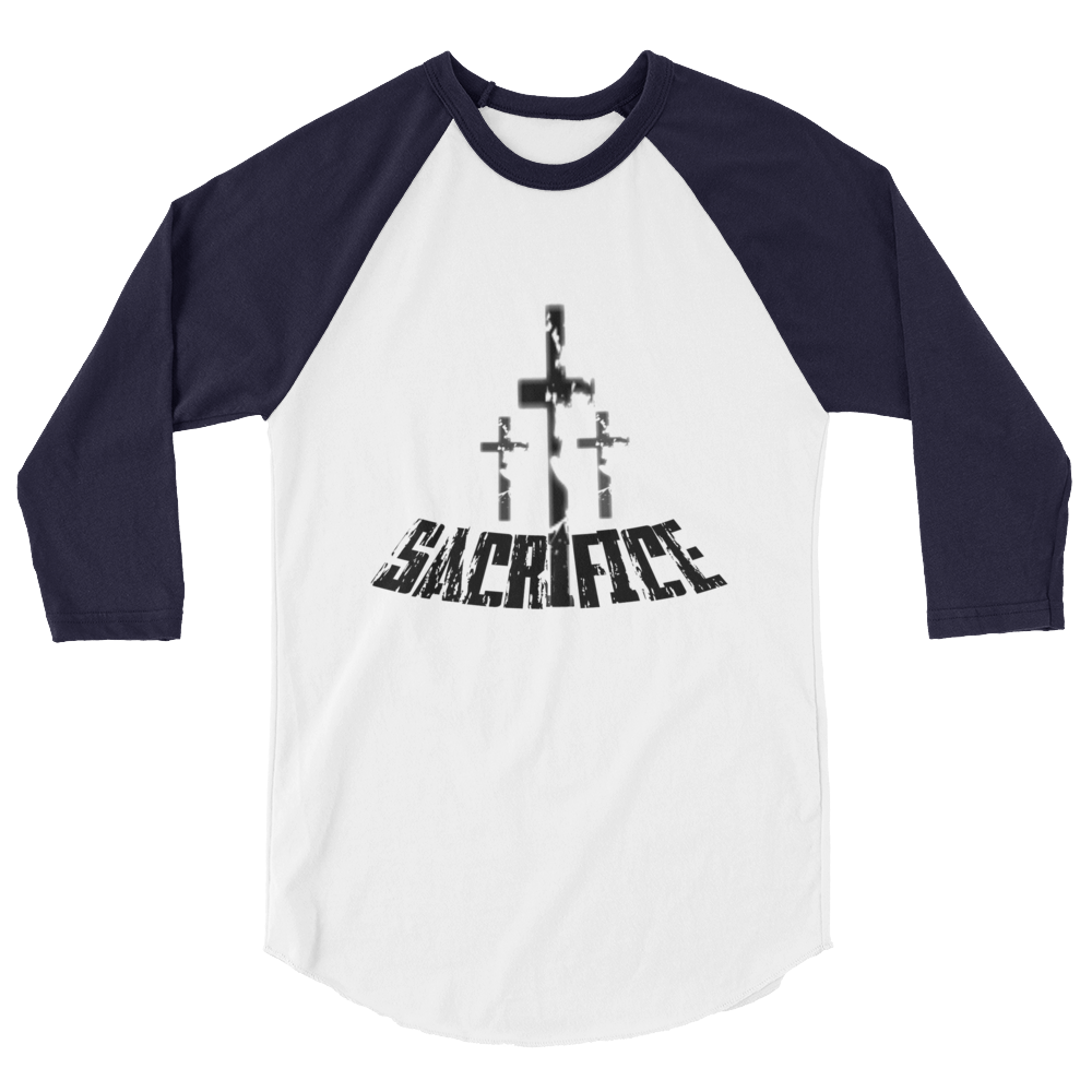 Sacrifice Men/Unisex Baseball Tees - Be Ye AWARE Clothing