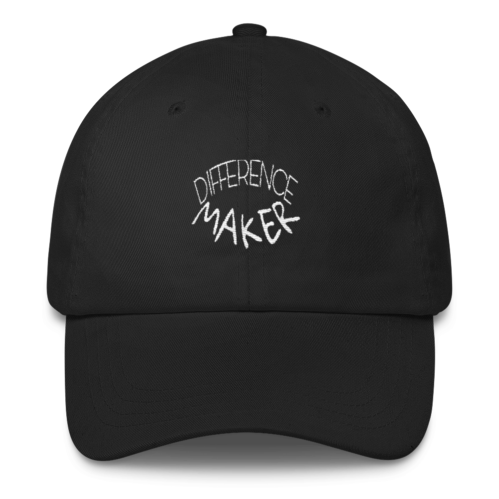 Difference Maker Dad Caps - Be Ye AWARE Clothing