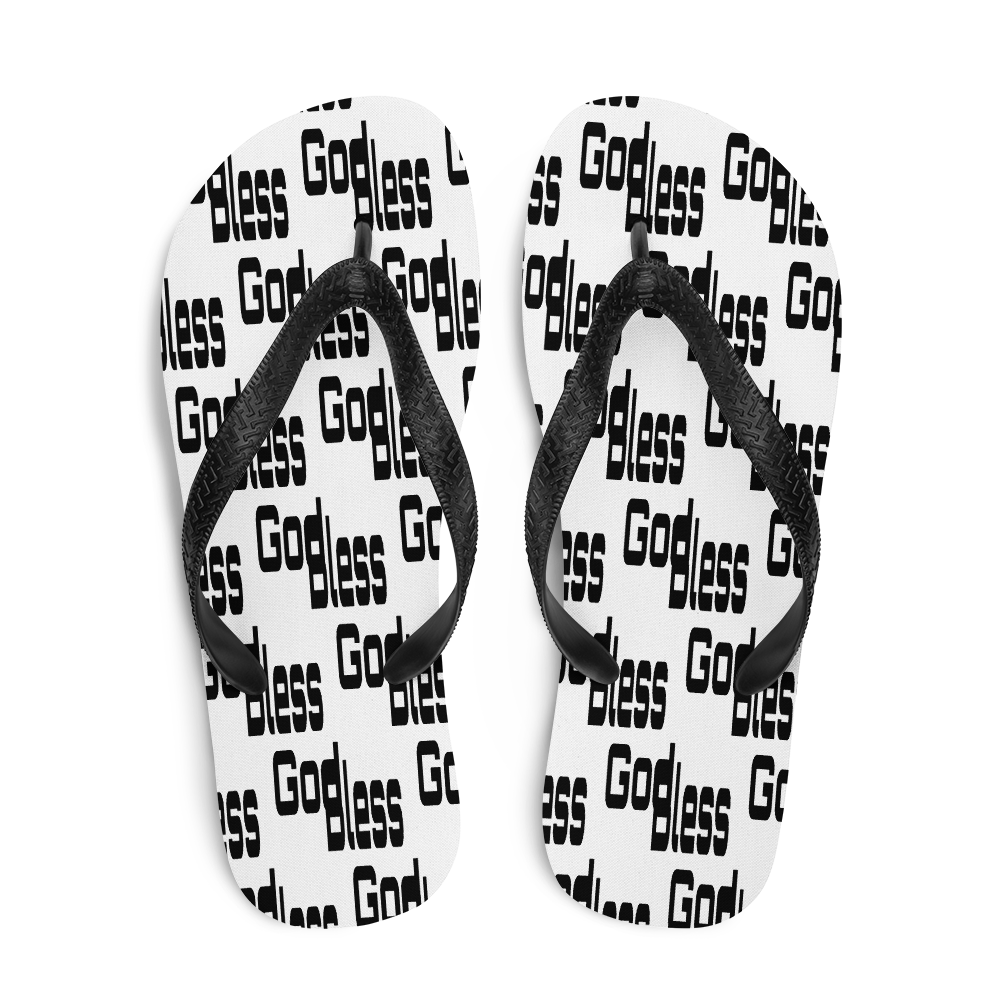 God Bless Unisex Flip-Flops