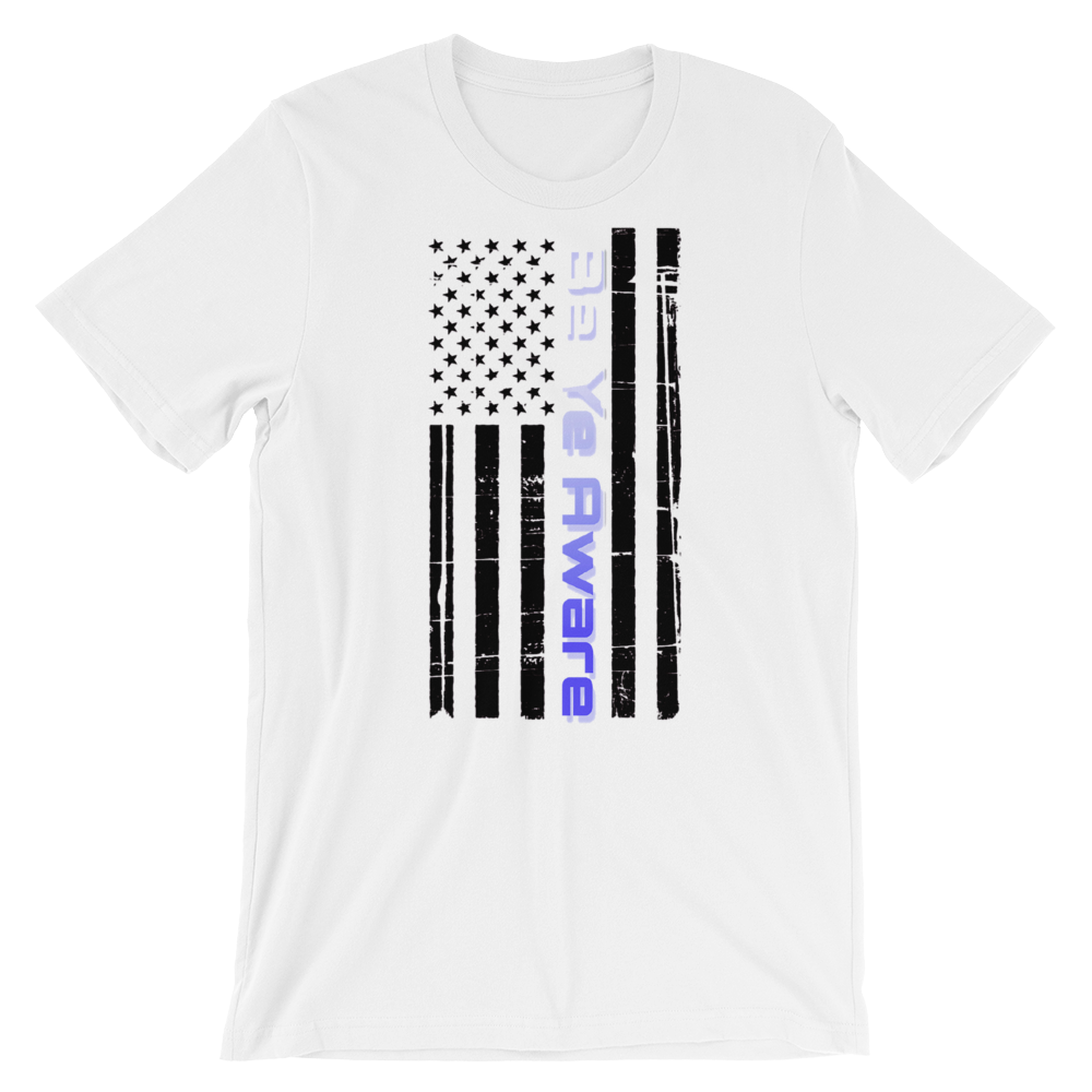 Police Courage Men/Unisex Tees - Be Ye AWARE Clothing