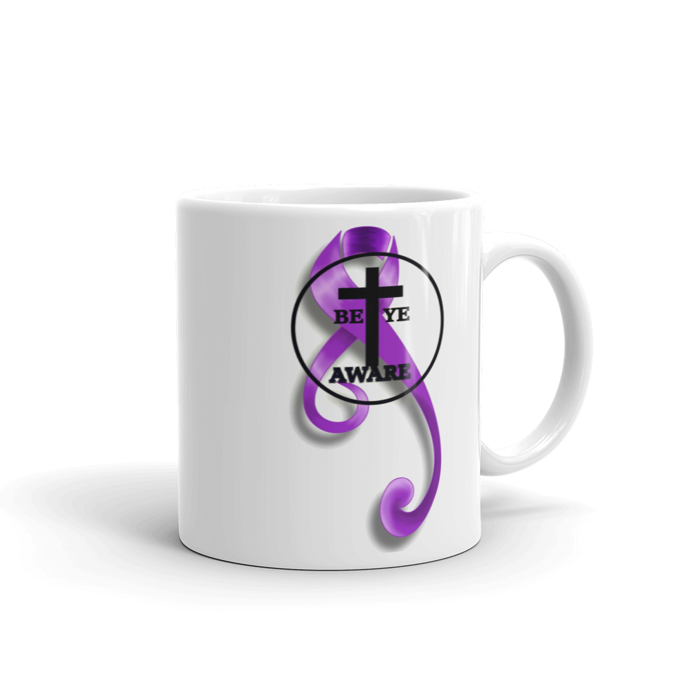 DVA Awareness Mug - Be Ye AWARE Clothing