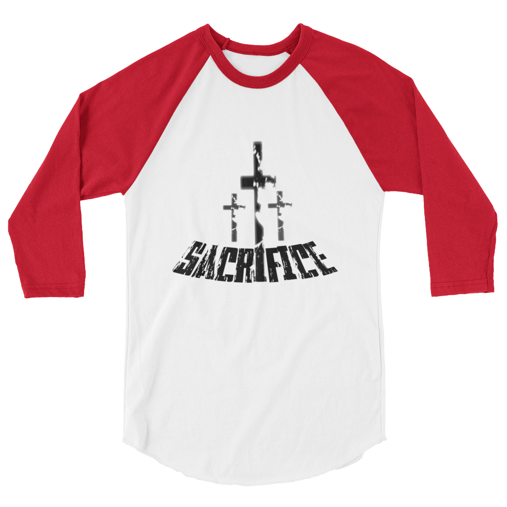 Sacrifice Men/Unisex Baseball Tees - Be Ye AWARE Clothing