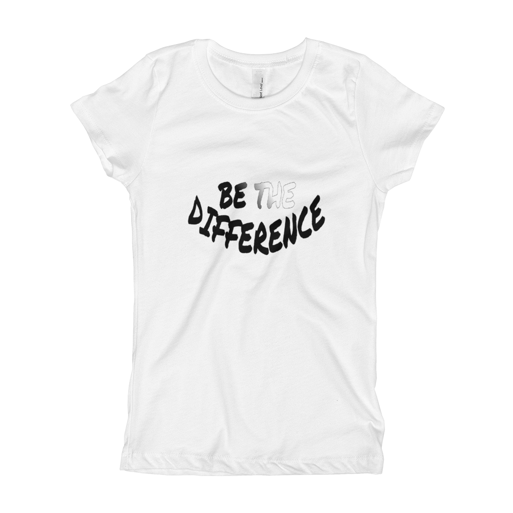 Be the Difference Girl's T-Shirts - Be Ye AWARE Clothing
