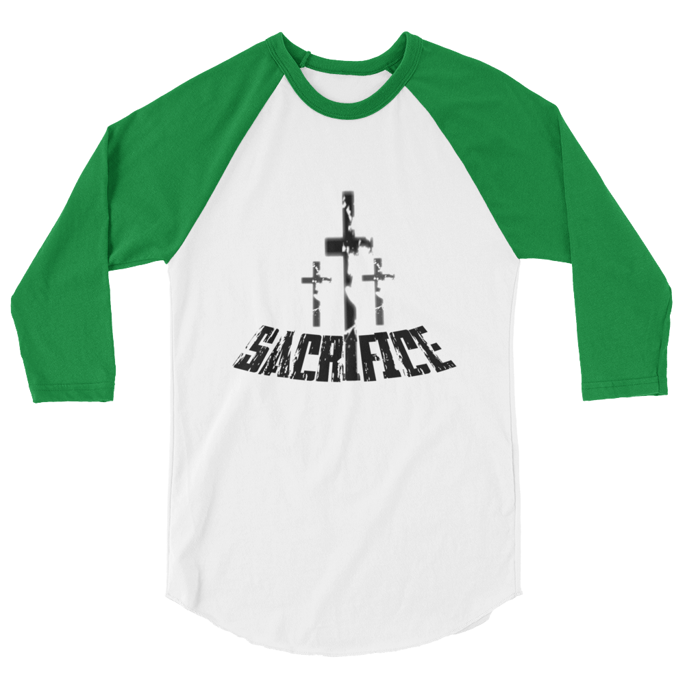 Sacrifice Men/Unisex Baseball Tees - Be Ye AWARE Clothing