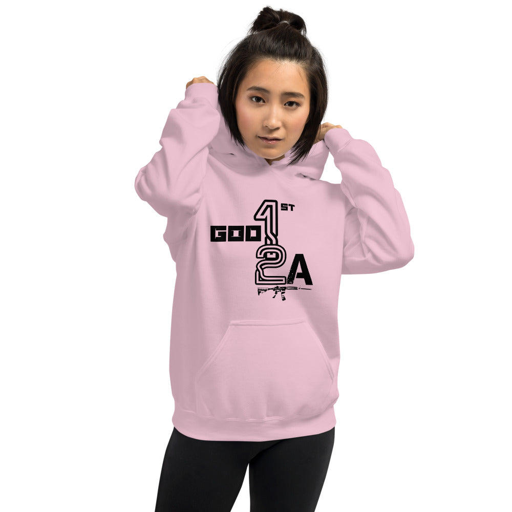 God 1st 2A Men's/Unisex Hoodies