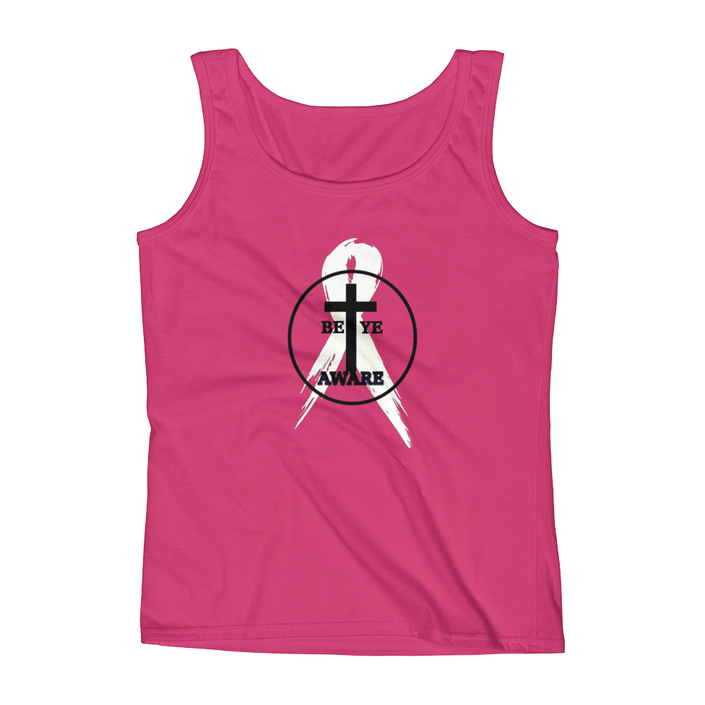BCA Ladies' Awareness Tank - Pink - Be Ye AWARE Clothing