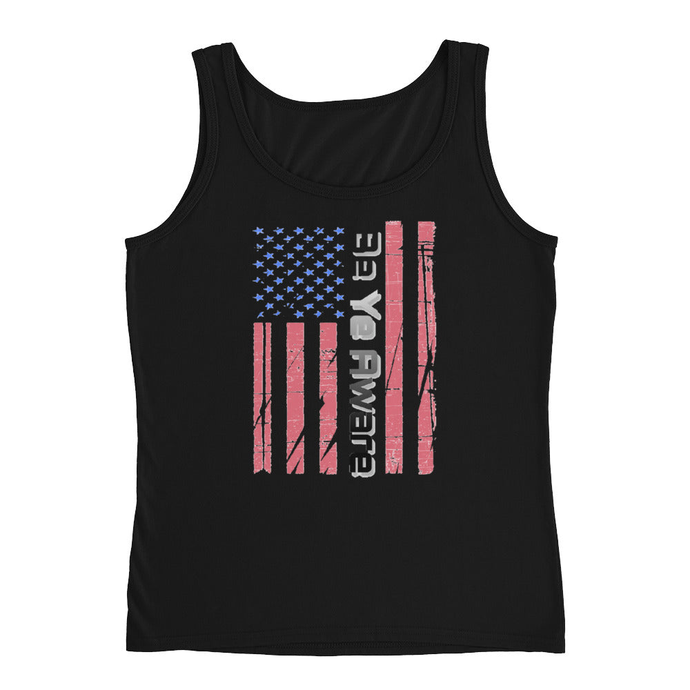 Old Glory Ladies' Tanks - Be Ye AWARE Clothing