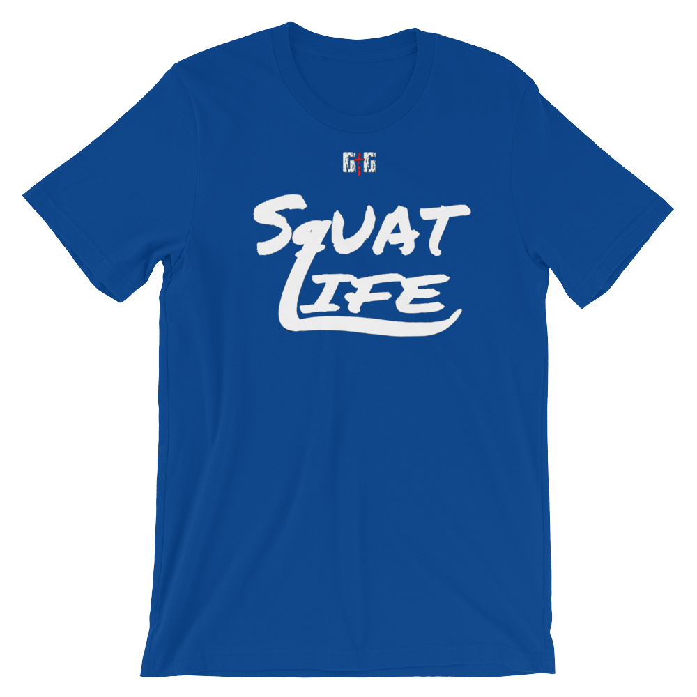 Squat Life Men's/Unisex Tees - Be Ye AWARE Clothing