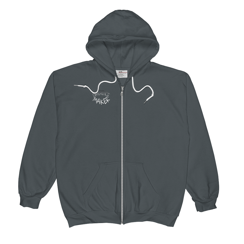 Difference Maker Men/Unisex Zip Hoodies - Be Ye AWARE Clothing